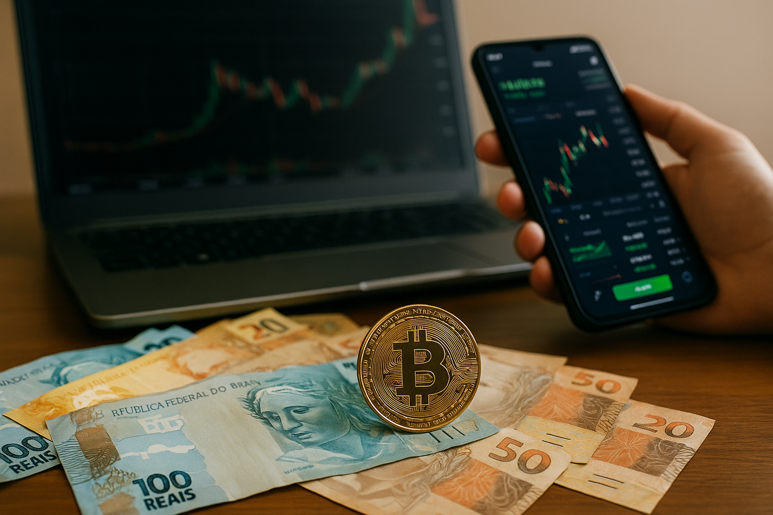 mercado de criptomoedas no Brasil