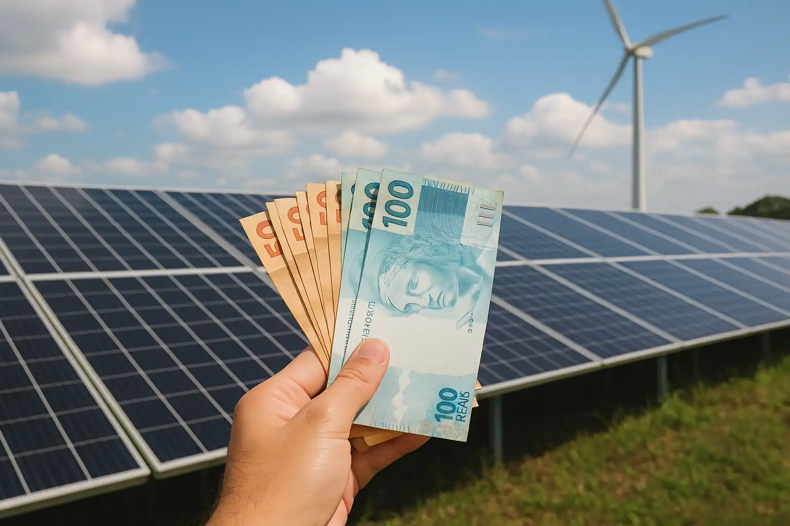 Investimentos em energia limpa
